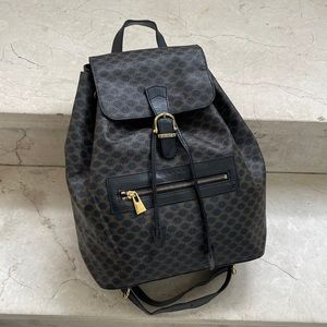 Vintage Celine Macadam backpack
